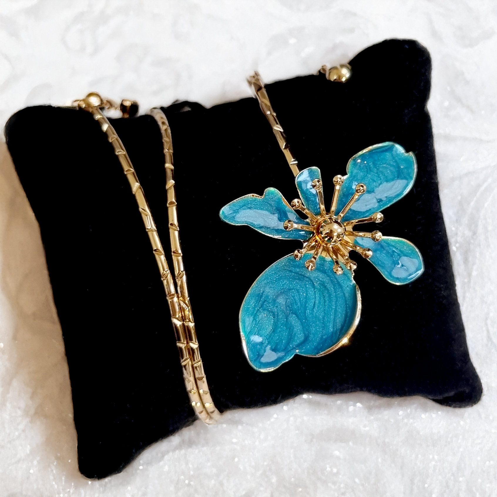 Bransoletka na ramię "Ocean Bloom"